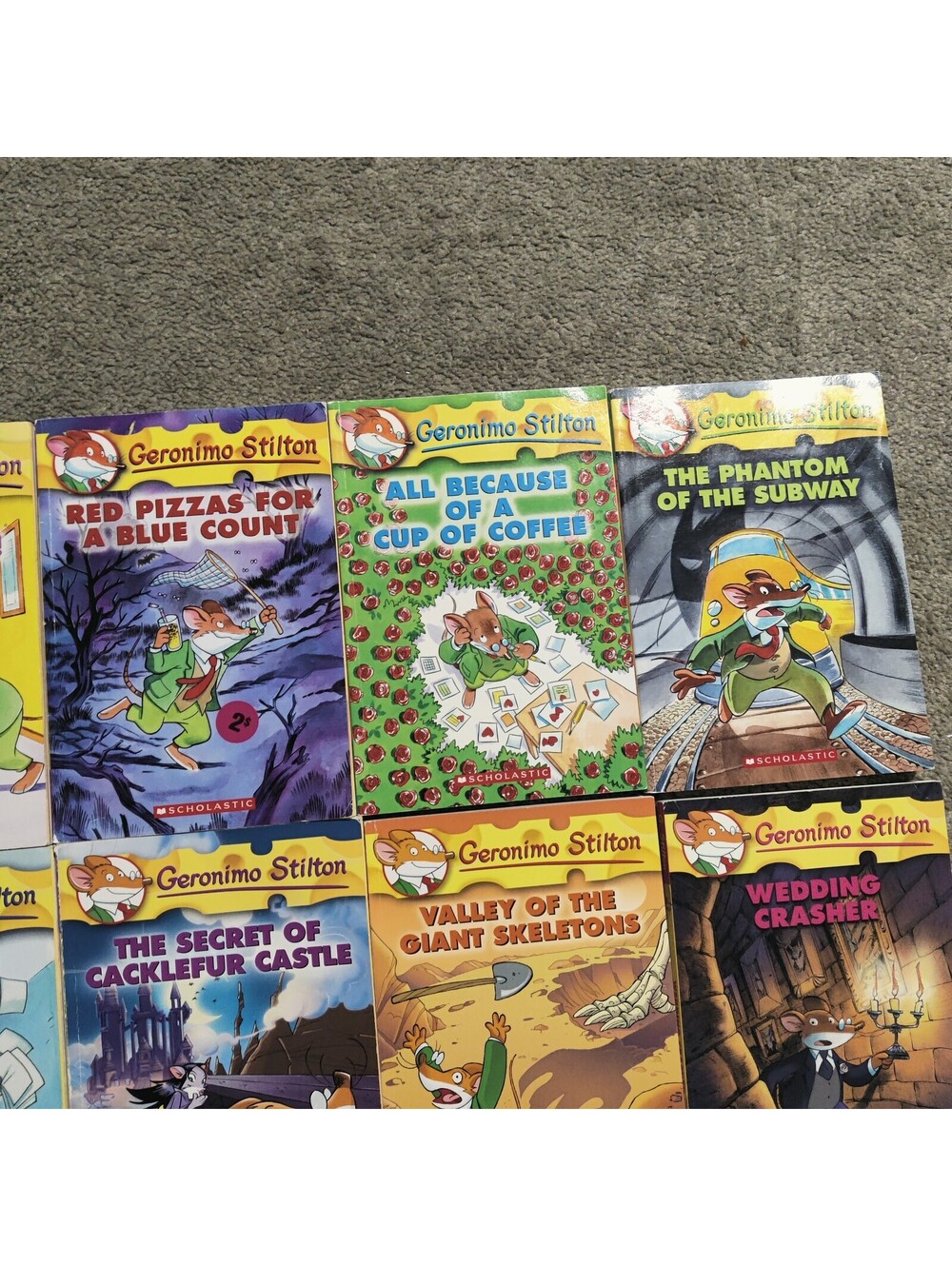 Lot of 20 Geronimo Stilton Paperback Books Scholastic Chapter Book Bundle - Picture 3 of 16